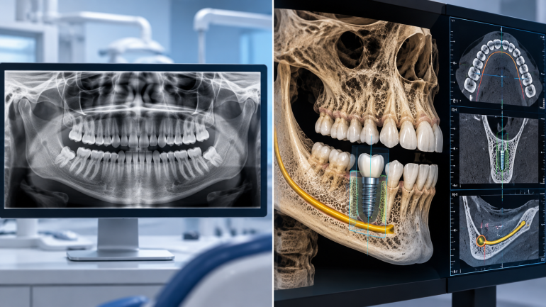 عکس CBCT چیست و چه تفاوتی با عکس معمولی دندان دارد؟